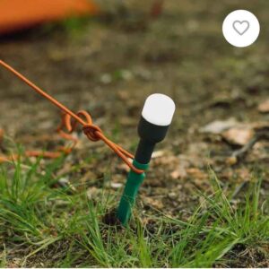 Portable Solar Campsite Stakes