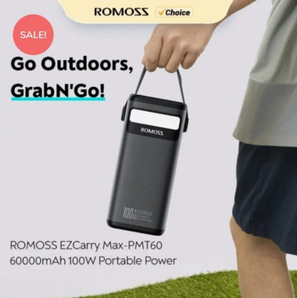 Romoss PMT60 Portable Power Bank