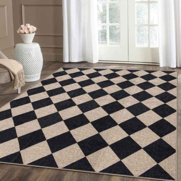 Checked Easy Jate Rug